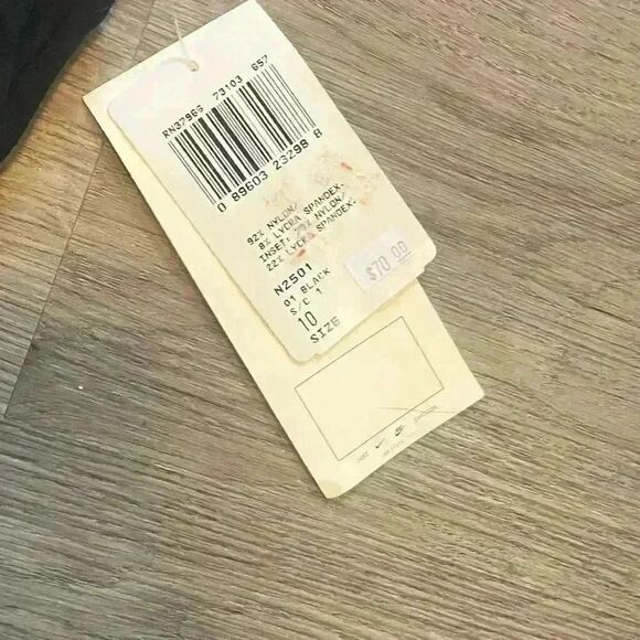 Vintage Nike swoosh one piece w underwire support 10 - Picture 3 of 9